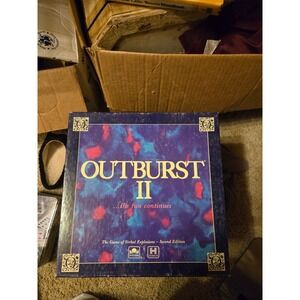 Outburst II The Game of Verbal Explosions Second Edition 1991 Hersch Golden Game